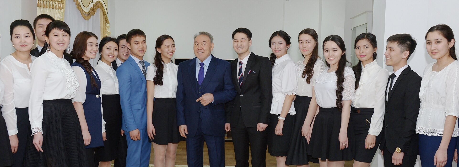 Президент Республики Казахстан Нурсултан Назарбаев посетил новый Дом студентов ПГПИ