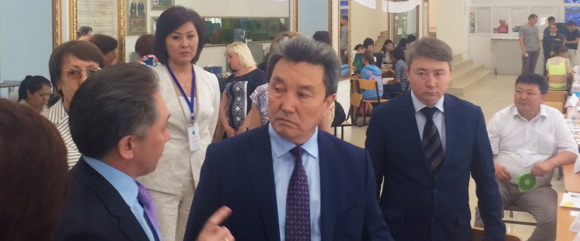 ҚР БҒМ жауапты хатшысы А.М. Рахымжанов ПМПИ-ға келіп кетті